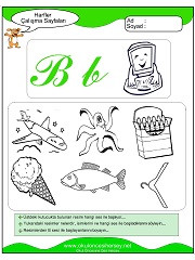 B Sesi Çalışma Sayfaları